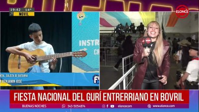 Fiesta Nacioanl del Gurí Entrerriano, la experiencia de los pequeños artistas